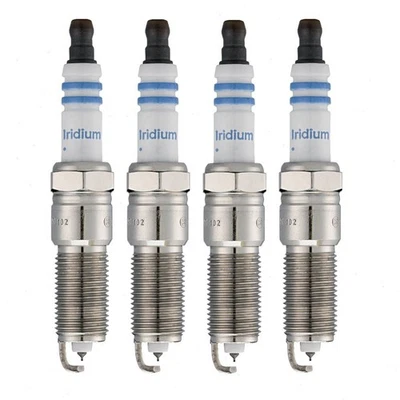 4 pc Bosch Double Iridium Spark Plugs for 1995-2000 Mercury Mystique 2.0L L4 mx - Image 1 of 4
