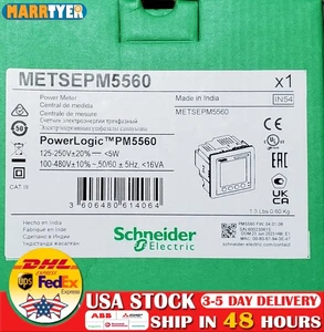 New In Box Schneider Electric METSEPM5560 Power Meter PowerLogic PM5560 - Picture 1 of 13