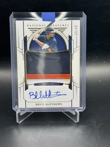 2024 Panini Nation Treasures Brice Matthews Patch Autograph /49 Astros - Picture 1 of 2
