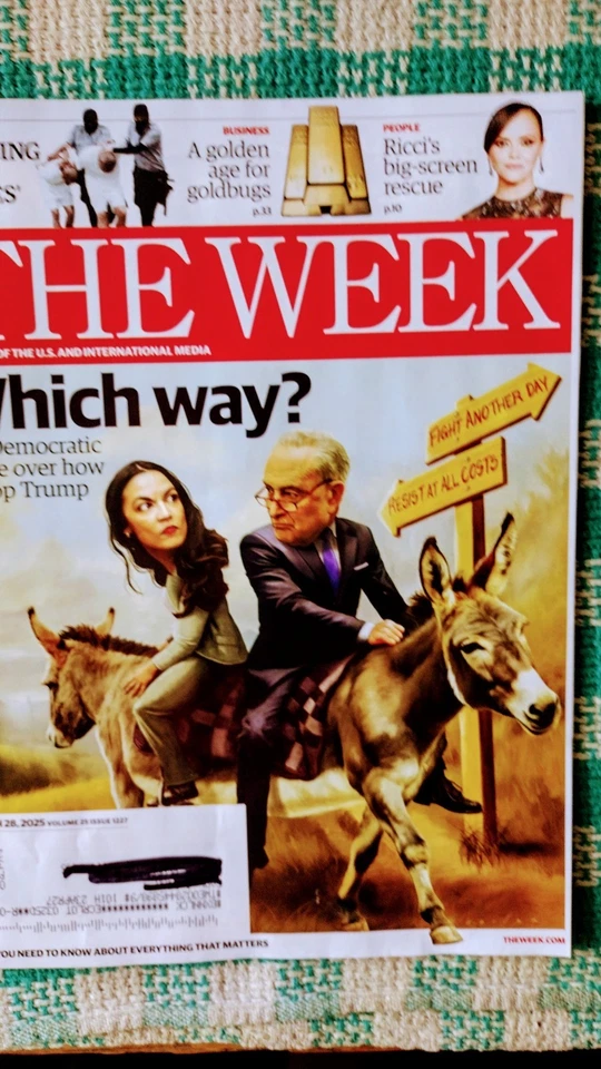 The Week Magazine March 28, 2025 - Which Way? BEST OF U.S. & INTERNATIONAL MEDIA - Image 1 of 4
