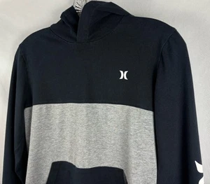 Boys Hurley  Hoodie Kids 12 13 Yrs  Black Grey Long Sleeve  Wear - Picture 1 of 14