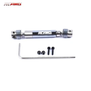 Eje de transmisión central deslizante de acero #45 50-63 mm para piezas de actualización Axial 1/24 SCX24 - Imagen 1 de 10