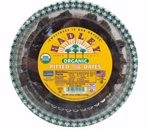 Hadley Organic Pitted Dates California Grown Deglet Noor, 40 Ounce - Picture 1 of 5