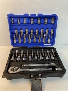 Kobalt 0840026 Pro 90 Ratchet 3/8-Drive 42pc Set - Pre Owned - Picture 1 of 7