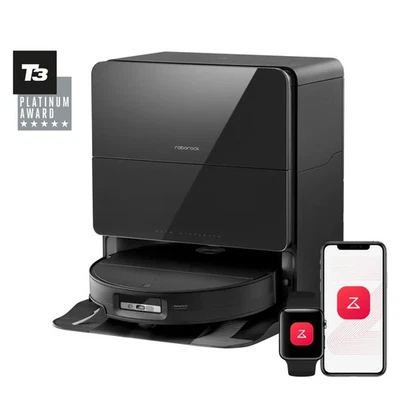 Roborock Saros 10, Robot Vacuum Cleaner 22000Pa, Ultra‑Slim, New - Image 1 of 4