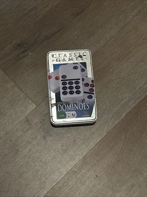 Collectors Dominoes Double Nine Color Dot Set Tin Cardinal Classic Games 2007 - Image 1 of 4