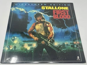 First Blood 1982 Sylvester Stallone Laserdisc Widescreen Brand New Sealed Rambo - Picture 1 of 2