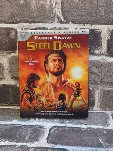 Steel Dawn (Vestron Collector's Series) (Blu-ray, 1987) Worn Slipcover No Code - Picture 1 of 10