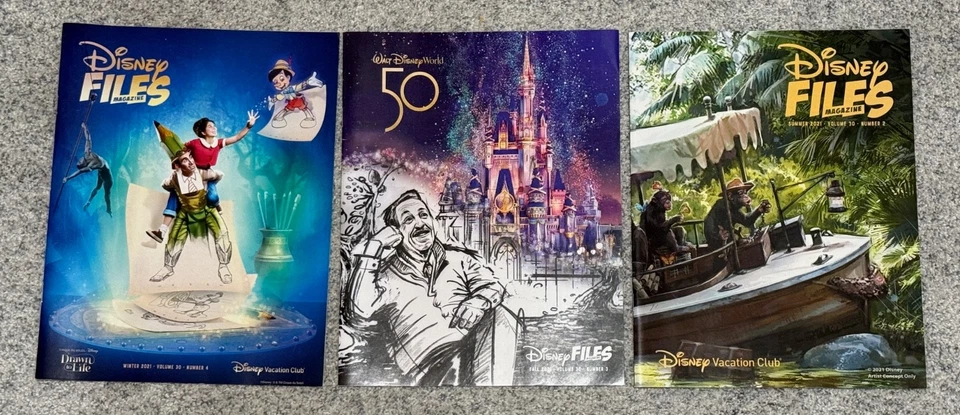 REVISTA DISNEY FILES DVC CLUB EXCLUSIVO - 2021 Foto 1 de 1