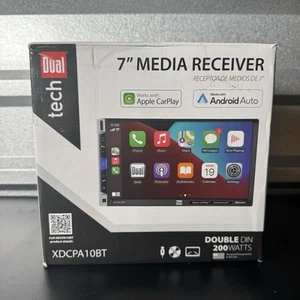 Dual Tech 200W 7" Touchscreen Media Receiver w/ Android Auto XDCPA10BT - Picture 1 of 6