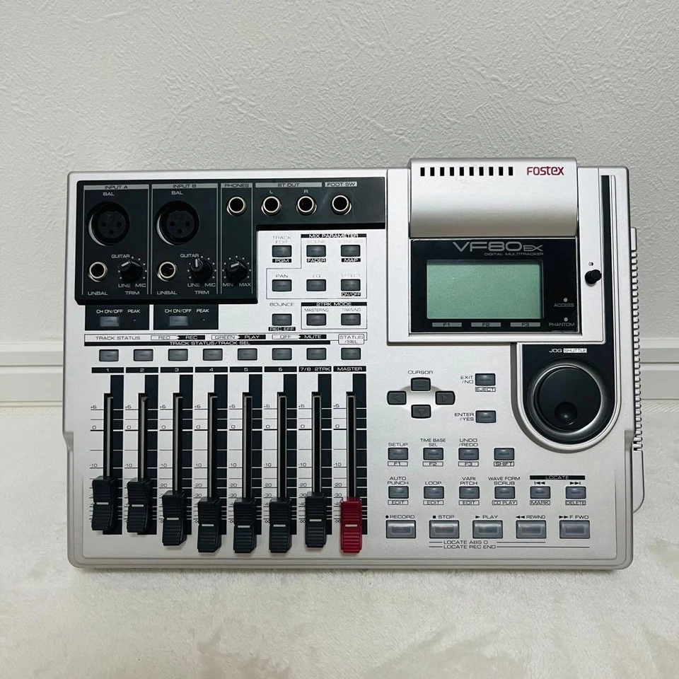 Fostex VF-80EX Digital Multi-Track Recorder 8 Tracks, Powered verygood condition - Image 1 of 4