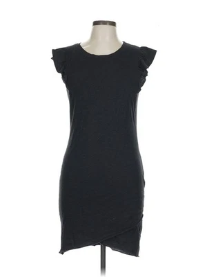 Wasabi + mint Women Black Casual Dress L - Image 1 of 4