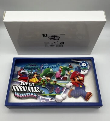 Super Mario Bros. Wonder Nintendo Switch 2023 Diorama (Sticker/Aufkleber fehlen) - Bild 1 von 3