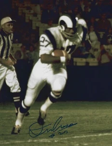 Autographed IRV CROSS Los Angeles Rams 8x10 Photo w/COA - Picture 1 of 1