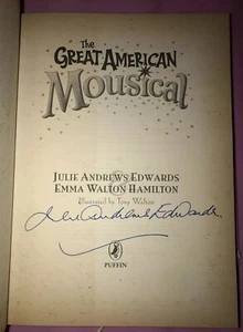 JULIE ANDREWS SIGNED THE GREAT AMERICAN BOOK RARE FULL SIGNATURE MARY POPPINS - Picture 1 of 4