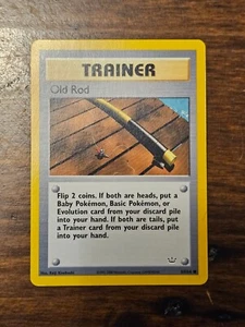 Pokemon TCG Old Rod 64/64 Unlimited Neo Revelation LP WOTC. - Picture 1 of 2