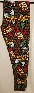 LLR Leggings TC2-Tall & Curvy2 rot/gelb/grün/weiß/schwarz Glocken Weihnachten  - Bild 1 von 5