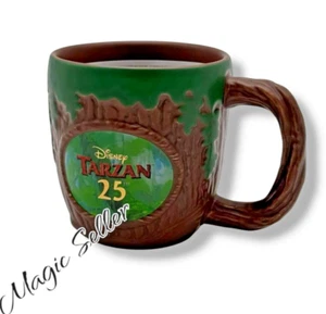 Disney Parks Tarzan 25th Anniversary Keramik Kaffeebecher Tasse Neu - Bild 1 von 3