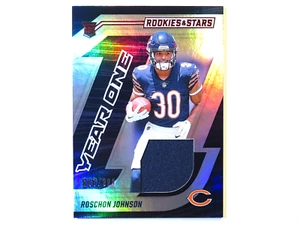 2023 Panini Rookies & Stars Roschon Johnson Longevity Patch Rookie Card /399 - Picture 1 of 2