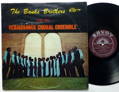 BANKS BROTHERS Renaissance Choral Ensemble LP Gospel SAVOY #1988 - Image 1 of 2