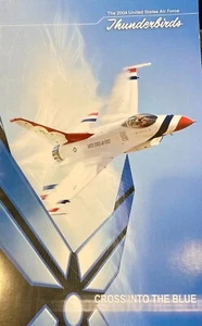 2004 United States Air Force Program/Roster USAF Thunderbirds - Picture 1 of 4