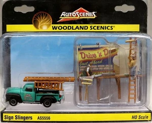 Woodland Scenics HO/HOn3 Sign Slingers (5556) - Picture 1 of 3