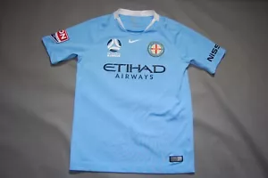 NIKE Melbourne City FC 2018-19 Home Shirt Jersey - Size 152-158 cm - Picture 1 of 4