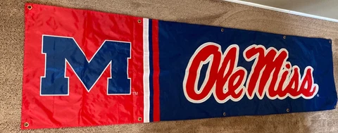 Ole Miss Rebels fan pack Banner, Watch, lanyards, sport bottles, bags. BARGAIN! Cover