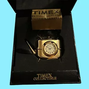 RARE - Timex Collectible Mini-Clock TEA POT - TMX 149 - Picture 1 of 3