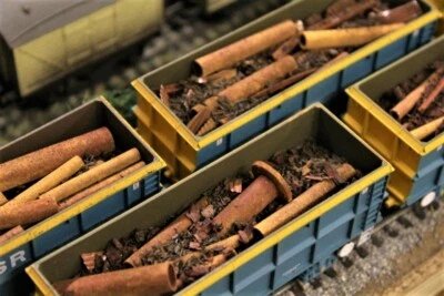 BULK SCENE BULKSCENE - Scrap Metal Loose Loads OO/HO Gauge Scenery Wagon Loads