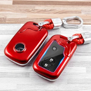 Carbon Fiber Key Shell Cover Case Holder For Lexus GS430 IS350 IS250 LX570 RX350 - Picture 1 of 7