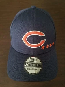 New Era Cap Chicago Bears 39Thirty sombrero mediano-grande parche GSA NUEVO - Imagen 1 de 6