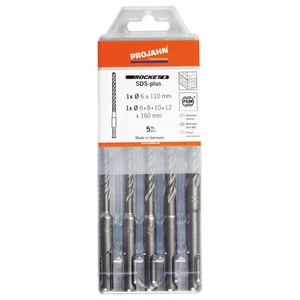 Projahn SDS-Plus Bohrersatz 6-12mm 5-teilig Rocket 5 - Bild 1 von 1