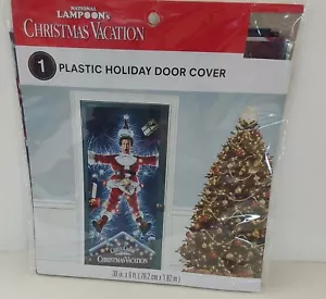 National Lampoon's Christmas Vacation Plastic Holiday Door Cover 30" X 6FT NEW - Picture 1 of 8