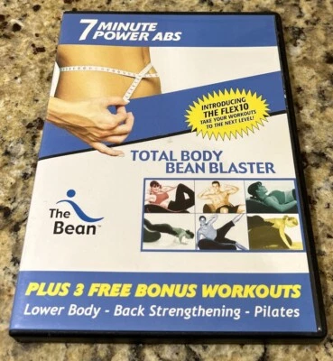 The Bean: Total Body Bean Blaster: 7 Minute Power Abs (DVD, 2006) Foto 1 de 3