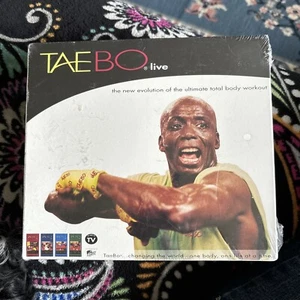 NIB 1999 Taebo Live Billy Blanks Set of 4 VHS Fitness Workout Tapes - Picture 1 of 6