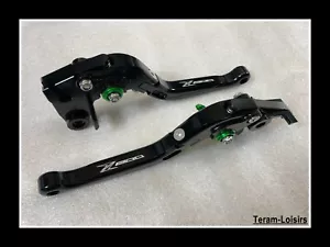 Leve Freno + Frizione Per Kawasaki Z800 Di 2013 2014 2015 2016 Nero Nuovo - Picture 1 of 6