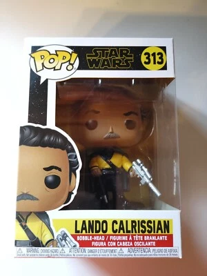 Star Wars The Rise of Skywalker Lando Calrissian Bobblehead Pop! Figura Vinilo Foto 1 de 4