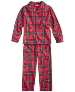 Family Pj's Kids Brinkley Plaid Christmas Holiday Pajama Set Size 2T-3T - Picture 1 of 1