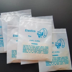 Bandas de goma elásticas dentales ortodoncia anillos de 1/4" dientes de 5,0 OZ paquetes de 50 - Imagen 1 de 6