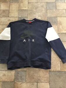Nike Air Blue And Grey Sweatshirt Size XL Great Condition