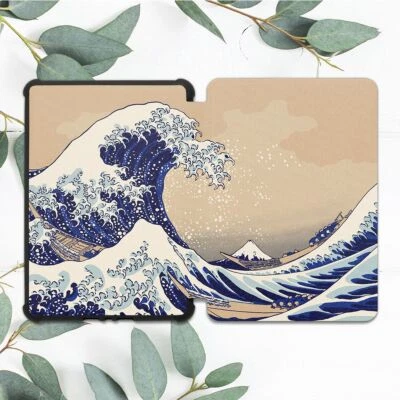 Kanagawa Great Wave Japanese Case For All-new Kindle 10th Gen Kindle Paperwhite - Image 1 of 3