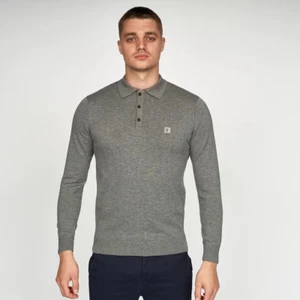 Gabicci Vintage Grey Medium Francesco Polo Shirt - Picture 1 of 1