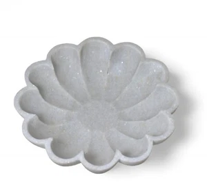 Urlis en forma de flor multiutilidad cuenco de mármol Urli - Imagen 1 de 3