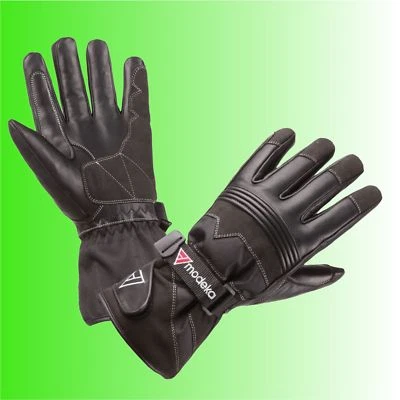 MODEKA Winter Handschuhe FREEZE EVO wasserdicht Thermo 5-20 °C Motorradhandschuh - Bild 1 von 2
