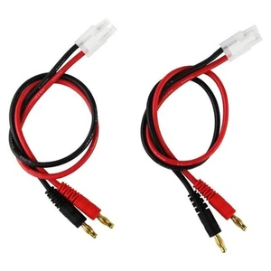 Connect For Tamiya to 4mm Banana with This 2PCS Adapter Cable for RC Devices - Photo 1/7