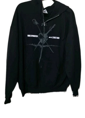 Mens / Womens Bruce Springsteen E Street Band Xl Jacket Jerzees Hooded Zippered  - Image 1 of 4