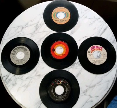 Lot Of 5 Records 45 RPM Gallery, Glen Campbell, Ray Charles, The Partridge + - Image 1 of 4