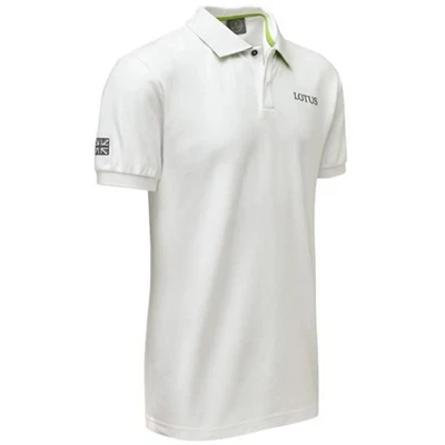 Lotus White Team Travel Polo Shirt - Image 1 of 2