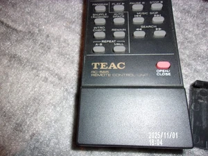 teag fernbedienung RC-585 CD player gebraucht - Bild 1 von 3